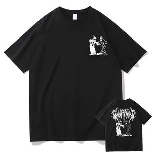 メンズ Tシャツ Ghosteman Tシャツ Suicideboys Tシャツ Pouya Tシャツ男性女性ファッションヒップホップラップ Tシャツロックパンク綿メンズトップス T230103