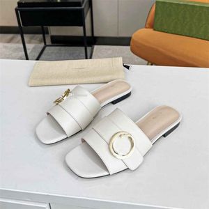 Designer G Sandaler Fashion Ggity Slipper Flat Slides Sandal Woman Heel Shoes Flip-Flops Luxury Slippers Leather Sandal Women Sdfczx