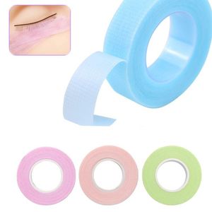 Colorful Eyelash ExtensionTapes Soft Medical Breathable Adhesive Tape Cutter for False Lashes Makeup Tools