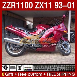 Körper für Kawasaki Ninja ZX-11 R ZX-11R 93 01 ZZR1100 1993 1994 1995 1996 1997 165no