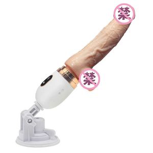 Seks oyuncak silah makinesi yetişkin kadın fallus mastürbator bar otomatik çıkarma ve yerleştirme g-spot taban simülasyon teleskopik