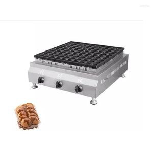 Macchine per il pane Gas Tipo 100 Fori Mini Pancake Grill Poffertjes Maker Machine