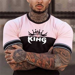 Мужские футболки летняя футболка мужская 3D король короля с печать