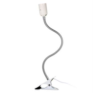 E27 Holder Clip Lamp Desk Spot Table Bed Light Flexible Desk Home Office Us UK EU Plug 360 ° Floding Tube343C