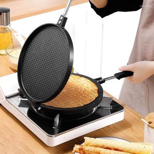 Brödtillverkare äggrulle våffla maker nonstick cake mögel snapper grillplatta ugn mögel hem baksida diy glass kon bakning verktyg