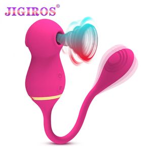 Sk￶nhetsartiklar 10 l￤gen g-spot klitoris suger vibrator liten mj￶lk hund studsande ￤ggnippel stimulering onanator av stick dildo sexiga leksaker