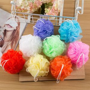 Bath Shower Wash Body Exfoliate Puff Sponge Mesh Net Ball Spa scrubber Spugne da bagno SN597