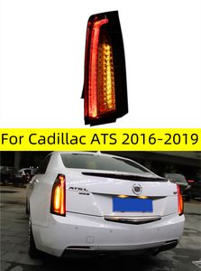 Стиль автомобиля для хвостовых светильников Cadillac 20 16-20 19 ATS L Светодиодный задний ламп задний ламп DRL-динамический сигнальный тормоз