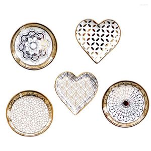 Plates Small Ceramic Tableware Home Dining Dish Pasta Dishes Dessert Po Props Cute Plate Set Kitchen Accessorie