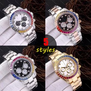 Luxury designer watch mens watch automatic machine 904L stainless steel watchs steels luminous inlaid diamond precision high-grade Wristwatches