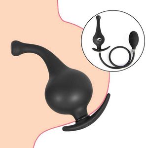 Güzellik Ürünleri Süper Büyük Şişirilebilir Anal Fiş/Dilatör/Genişleme G-Spot Stimülasyon Prostat Masaj BDSM Seksi Oyuncaklar Erkekler Kadın Gay Lezbiyen