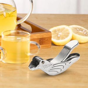 Citron Clip Manual Fruit Juicer Home Kitchen Bar Gadget Bird Shape Citrus Juicer Hand Håller Orange Squeezer Machine LX5374