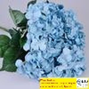 One Piece 51CM Long European Style Silk Artificial Hydrangea Flower Fake Flower Bush For Wedding Bouquet Home Decoration