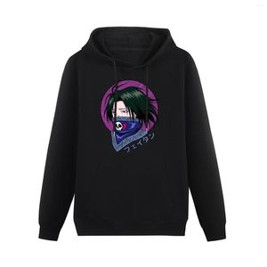 Hoodies masculinos HXH FEITAN PARA MAN MOLOVER MANGA ANGRADA X SORTE CORRETO DO CRIME