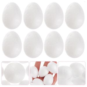 Party Decoration Eggs Easter White Styrofoam Eggcrafts Craft Polystyreneartificial Kidsshape Favors Diyparty Shapes Fake