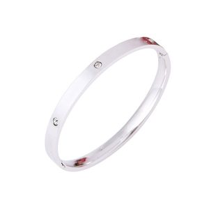 pulseira de pulseira designer para mulheres pulseiras letra jóias de luxo de luxo pulseira simples celta 18k ouro banhado diamante rosa prata aniversariamente pulseira de aço