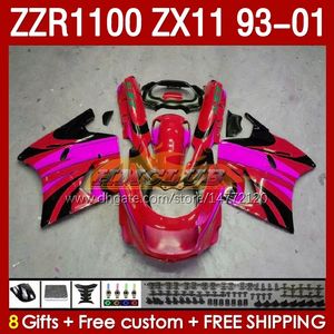 OEM FOLL BOR FOR KAWASAKI NINJA ZX-11 R ZZR-1100 ZX-11R ZX11R 93 94 95 96 01 165NO.86 ZZR 1100 CC ZX11 ZX 11 R 11R ZZR1100 1997 1998 1999 1999 1999 1999