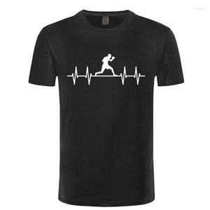 Erkek Tişörtleri Kalp Atışı Boks T-Shirt Eğlenceli Boksör Hediye Gömlek Grafik Tee Komik Marka Giyim Renkleri Pamuk En Kalite Üstleri Tees