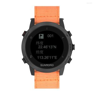 Montre-bracelets Sunroad GPS Sports Men Regarde Smart Digital Heart Carty Rate Swim Triathlon Altimeter 5ATM IMPHERPOP FITNESS Track