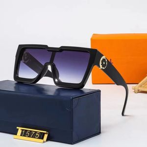 Óculos de sol de grife com proteção UV Óculos de sol polarizados de luxo para mulheres, homens, carta, praia, retro, óculos de sol quadrados, óculos casuais com caixa, muito bons