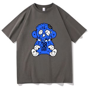 T-shirt da uomo Rapper Youngboy Never Broke Again Ice Monkey Gear 38 Baby Merch T Shirt Uomo Donna T-shirt oversize T-shirt Hip Hop da uomo T230103