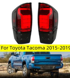 Bilens bakljus för Toyota Tacoma 20 16-20 19 TAILLLIGHTER LED DRL Running Fog Lights bakre parkeringsljus