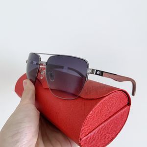 Verres carti bois lunettes de soleil pour femmes face ovale mâle lunettes populaires marques populaires CT0283