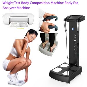 Annan skönhetsutrustning kroppsbyggande vikt test kroppssammansättning fettanalysator för kommersiell hemanvändning