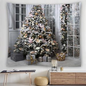 Blankets Hall Bedroom Bedside Makeover Christmas Decoration Background Cloth Tapestry Horizontal Blanket