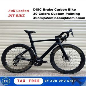 Custom Painting Vege Road Complete Bike Carbon Full Bike with Vene carbon frameset 65MM 6560 Wheelset