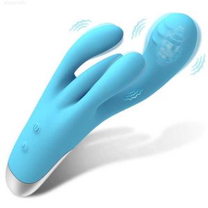 Massager zabawek seksu G-punkt G-Spot Rabbit wibrator stymulacja stymulacja Mocne dildo z 10 wibracyjnymi wodoodpornymi masażem pochwy dla dorosłych zabawki dla kobiet