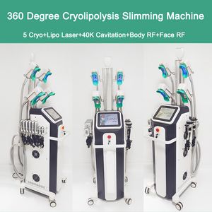 40K Cavitation Shaping Body Cryolipolysis Fat Freeze Lipo Laser Fat Reduction Slimming Weight Loss Radio Frequency RF Skin Tightening Salon SPA Machine