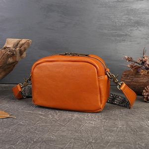 الأكياس المسائية johnature متعددة الاستخدامات crossbody للنساء 2023 أصلي جلدية صلبة اللون البقر الناعم الكتف الرجعية