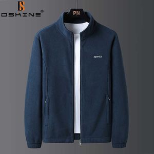 Outdoor Jackets Hoodies Men Spring Plus Size Stand Collar Jacket Autumn Casual Fashion Slim Outdoor Jacket Coat Classic Solid Color Sports Men Jacket 0104