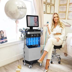 14 em 1 Máquina hidrafacial Equipamento multifuncional de beleza Diamante descascando a hidrodermoabrasão Face Desepping Water Water Aqua Hydra DermoBrasion Dispositivo