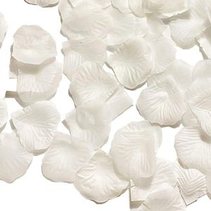 Flores decorativas 1000/3000pcs Decoração romântica Rose Petal Flower Supplies Silk Dia dos namorados Decoração de casamento DIY