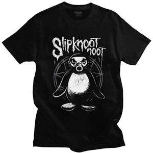 メンズTシャツお知らせnoot pingu tシャツメンコットン面白いTシャツペンギンミーム面白い漫画ティーショートスリーブカジュアルトップ服t230103