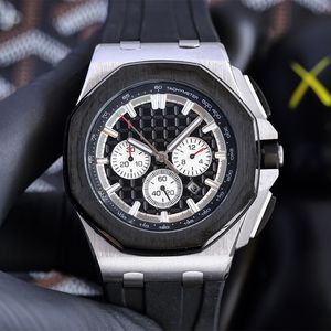 Assista Men Luxury Watch Watch 42mm Movimento mecânico automático de alta qualidade para homens pulseira de borracha malha de malha de superfície watch Montre de lux