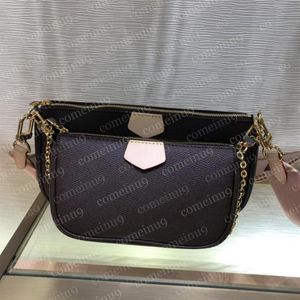 Kadınların Çok Renkli Kayışları Crossbody Bag 44840 3 Parçası Set Favoriler Omuz Çantaları Yuvarlak Küçük Cüzdan Messenger Çantası 448298E