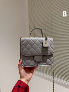Bolsas CC Bolsa de luxo Mini Channel Bag Top Cavier Bolsa Designer Bola Mulher 5a Qualidade Crossbody Clutch Lady Lady Limited Edition