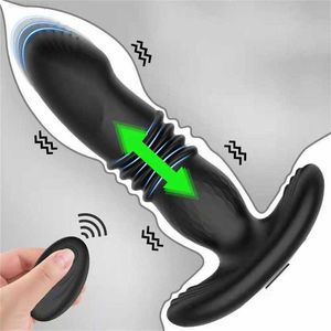 Sex toy massager Vibro Remote Anal Plug Butt Vibrators Wireless Control Women Didlo Prostate Massager Stimulator Toys For