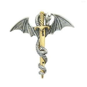 Pendant Necklaces 10pcs Dragon Sword Necklace Fashion Cross Party Goth Animal Jewelry