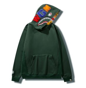 Fashion Bap Design Pullover Mens Sweatshirts Loose Long Sleeve Multi Colors Hooded Collar Baps Hoodies