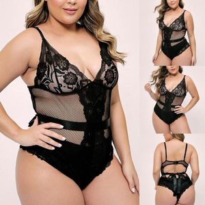 Women's Shapers Ladies Lace Mesh Stitching Appeal Body Shaping Bodysuit