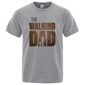 Męskie koszulki Negan The Walking Dad Zabawne mężczyzn T-koszule 2022 Summer Hip Hop Tshirt Wysokiej jakości harajuku marka krótkiego rękawu T230103