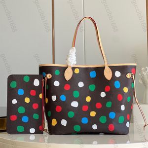 10A Top Tier Medium Brown Flower Сумка для покупок Tote 31 см Роскошные дизайнеры Женская натуральная кожа Отделка из воловьей кожи Кошелек Зеркальное качество Сумочка Холст Сумка через плечо