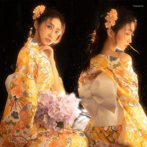 Etniska kläder 22 stilar kimonos för kvinnor japansk traditionell kimono cosplay klänning geisha yukata sommarlång robe femme pografiska kläder