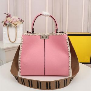 Bolsa de compras de luxo de designer rosa clássico de alta qualidade Mulher Mulheres elegantes Produto Lady Handbag Presente 7878283y