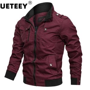 Açık Ceket Hoodies Mens Sonbahar Ceketler Moda Çok Cocket İnce Bombacı Dış Jaqueta Maskulina Adam Açık Yürüyüş Avı Taktik Katlar 0104