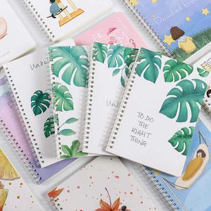 2 szt. Kawaii Notebook przenośny A5 Agenda pamiętnik dziennik Planner uczeń organizator szkoła stacjonarna